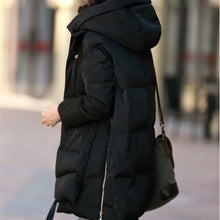 Load image into Gallery viewer, Coat Winter Fashion Women Personality Hooded Solid Warm Coat With Pocket Parka

