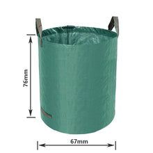 Load image into Gallery viewer, 272L Large Capacity  Waste Rubbish Bag Sack,Reusable Garden Refuse Sack,Waterproof PP Yard Leaf Grass Container Storage
