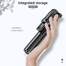 Load image into Gallery viewer, Foldable Bluetooth Selfie Stick Tripod Foldable Monopods with Remote Control for Smartphones Action Camera
