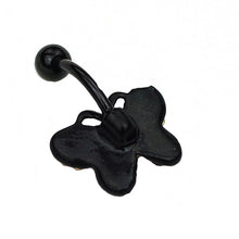 Load image into Gallery viewer, Piercing Jewelry Diamond-Embedded Fixed Butterfly Navel Ring Navel Nail Navel Ornaments
