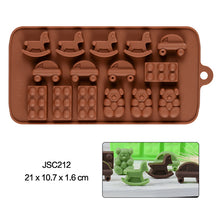 Load image into Gallery viewer, 29 Hot Styles Silicone Chocolate Molds Reusable Silicone Pastry Molds Candy Gummy Mold Cake Recorating Baking Tools
