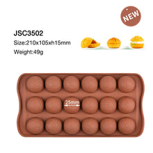 Load image into Gallery viewer, 29 Hot Styles Silicone Chocolate Molds Reusable Silicone Pastry Molds Candy Gummy Mold Cake Recorating Baking Tools
