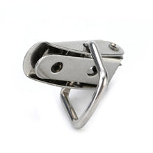 Load image into Gallery viewer, 5PCS  Hardware Cabinet Boxes Spring Loaded Latch Catch Toggle 46*21 Mild Steel Hasp For Sliding Door Simple Window
