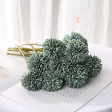Load image into Gallery viewer, 10pcs Bunch Artificial Flower Bouquet Silk Dandelion Flower Ball Fake Flowers
