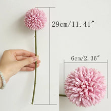 Load image into Gallery viewer, 10pcs Bunch Artificial Flower Bouquet Silk Dandelion Flower Ball Fake Flowers
