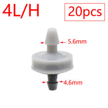 Load image into Gallery viewer, 2L 4L 8L Dripper Irrigation 2/4-way Arrow Dropper Connector Cross Water Splitter Emitter Drip Arrow Micro Drip Irrigation System
