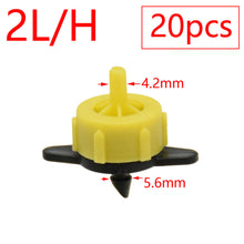 Load image into Gallery viewer, 2L 4L 8L Dripper Irrigation 2/4-way Arrow Dropper Connector Cross Water Splitter Emitter Drip Arrow Micro Drip Irrigation System
