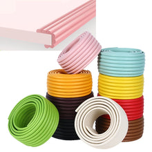 Load image into Gallery viewer, 2M Baby Safety Bumper Strip Protection From Children DIY Corner Protector Safe Table Desk Furniture Edge Guard Foam Protection
