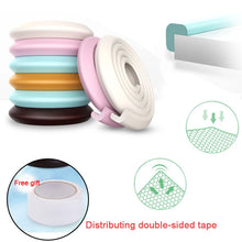 Load image into Gallery viewer, 2M Soft Baby Safety Desk Table Edge Guard Strip Security L-Shaped Kids Protection Bumper Edge Angle Home Anti-collision Strip
