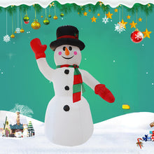 Load image into Gallery viewer, Christmas Courtyard Decoration Gift Inflatable Christmas Snowman Model Santa Claus Inflatable Model
