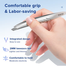 Load image into Gallery viewer, llano Eyebrow Tweezer Fine Hairs Puller Stainless Steel Eye Brow Clips Eyelash Removal Makeup Tools
