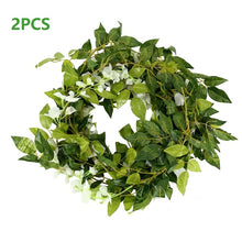 Load image into Gallery viewer, 2pcs 1.8m Wisteria Artificial Flower Vine Ivy Leaf Garland Rattan String Flowers Wedding Arch Decoration Home Garden Party Decor
