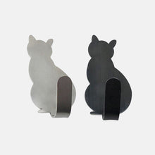 Load image into Gallery viewer, 2pcs Self Adhesive Hooks Cat Pattern Storage Holder for Bathroom Kitchen Hanger Stick on Wall Hanging Door Clothes Towel Racks
