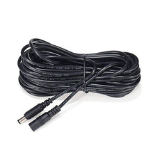 Load image into Gallery viewer, 3/5/10m DC 12V Extension Cable Cord Male Female Power Adapter 5.5x2.1mm Power Plug Wire For CCTV Camera Solar LED Lamp Cord
