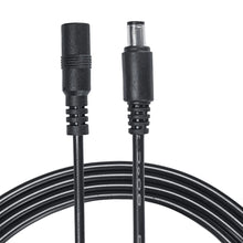 Load image into Gallery viewer, 3/5/10m DC 12V Extension Cable Cord Male Female Power Adapter 5.5x2.1mm Power Plug Wire For CCTV Camera Solar LED Lamp Cord
