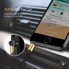 Load image into Gallery viewer, 3.5MM Jack AUX Audio Cable Male to Male For Phone Car Speaker MP4 Headphone 2m Gold Plated Jack 3.5 Spring Audio Cables
