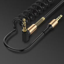 Load image into Gallery viewer, 3.5MM Jack AUX Audio Cable Male to Male For Phone Car Speaker MP4 Headphone 2m Gold Plated Jack 3.5 Spring Audio Cables
