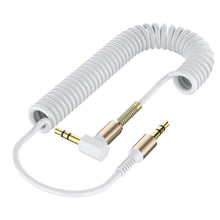 Load image into Gallery viewer, 3.5MM Jack AUX Audio Cable Male to Male For Phone Car Speaker MP4 Headphone 2m Gold Plated Jack 3.5 Spring Audio Cables
