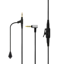 Load image into Gallery viewer, 3.5mm Boom Microphone Volume Cable For V-MODA Crossfade M-100 LP LP2 M-80 V-80 To Gaming Headphone For Skype PS4 Xbox One Phones
