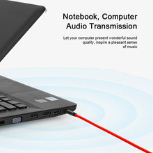 Load image into Gallery viewer, 3.5mm Jack AUX Audio Male To Female Extension Cable With Microphone Stereo 3.5 Audio Extension Cable Compatible For PC Headphone
