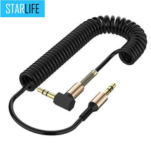 Load image into Gallery viewer, 3.5mm Jack Audio Cable, Aux Cable Male to Male Speaker Line Cord for iPhone 6/ Samsung Galaxy s8/ Car/ Headphone/ Xiaomi Redmi
