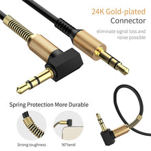 Load image into Gallery viewer, 3.5mm Jack Audio Cable Jack 3.5 mm Male to Male Audio Aux Cable For Samsung Car Headphone Speaker Wire Line Aux Cord Speaker
