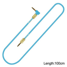 Load image into Gallery viewer, 3.5mm Jack Audio Cable Jack 3.5 mm Male to Male Audio Aux Cable For Samsung Car Headphone Speaker Wire Line Aux Cord Speaker
