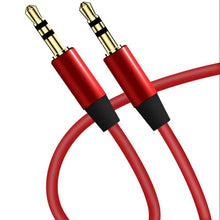 Load image into Gallery viewer, 3.5mm Jack Audio Extension Cable Gold Plated 3.5 mm Male to 3.5mm Male Aux Cable for Car Xiaomi Headphone Speaker Auxiliary
