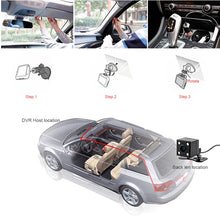 Load image into Gallery viewer, 3 Channel Car DVR HD 1080P 3-Lens Inside Vehicle Dash CamThree Way Camera DVRs Recorder Video Registrator Dashcam Camcorder
