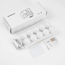 Load image into Gallery viewer, 3 Colors LED Makeup Mirror Light Bulb  Vanity Lights Dimmable Wall Mirror Lamp 2,4,6,10,12 Bulbs Kit for Dressing Room
