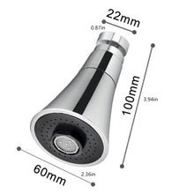 Load image into Gallery viewer, 3 Modes Kitchen Water Faucet Aerator Universal Adjustable Splash Bubbler Water Saving Filter Shower Head Nozzle Tap Connector
