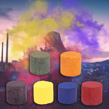 Load image into Gallery viewer, 3pcs Colorful Smoke Pills Combustion Smog Cake Effect Smoke Bomb Pills Portable Photography Prop Halloween Props
