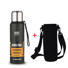 Load image into Gallery viewer, 304 Stainless Steel Thermos Bottle Large Capacity Vacuum Flask Insulated Tumbler with Rope for Tea Drinks Cold and Hot  Water
