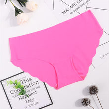 Load image into Gallery viewer, Seamless Panty Set Underwear Female Comfort Intimates Solid Mid-Waist PantyPanties
