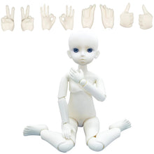 Load image into Gallery viewer, 30CM DOLL 1/6 Bjd Doll Mechanical Joint Body Naked Doll Practice Makeup Doll Kids Girls Doll Toy Gift Buy Doll Get Free Gesture

