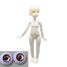 Load image into Gallery viewer, 30CM DOLL 1/6 Bjd Doll Mechanical Joint Body Naked Doll Practice Makeup Doll Kids Girls Doll Toy Gift Buy Doll Get Free Gesture
