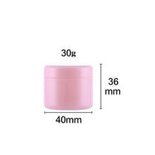 Load image into Gallery viewer, 30Pcs 10g/20g/30g/50g/100g Empty Makeup Jar Pot Refillable Sample Bottles Travel Face Cream Lotion Cosmetic Container White
