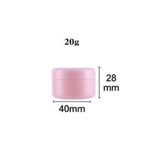 Load image into Gallery viewer, 30Pcs 10g/20g/30g/50g/100g Empty Makeup Jar Pot Refillable Sample Bottles Travel Face Cream Lotion Cosmetic Container White
