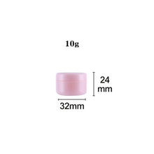 Load image into Gallery viewer, 30Pcs 10g/20g/30g/50g/100g Empty Makeup Jar Pot Refillable Sample Bottles Travel Face Cream Lotion Cosmetic Container White

