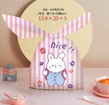 Load image into Gallery viewer, 30PCS Eid Mubarak Rabbit Ear Bags Candy Gift Bags Muslim Islamic Festival Party Baking Package Ramadan Kareem Favors Supplies
