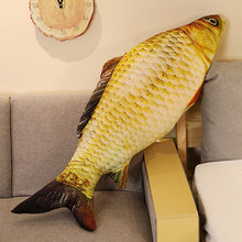 Load image into Gallery viewer, 30cm 3D Simulation Gold Fish Plush Toys Stuffed Soft Animal Carp Plush Pillow Creative Sofa Pillow Cushion Gift Kids Toy
