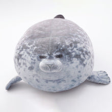 Load image into Gallery viewer, 30cm 40cm 60cm cute seal plush toy lifelike stuffed marine life seal soft doll simulation seal pillow kids toys birthday gift

