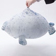 Load image into Gallery viewer, 30cm 40cm 60cm cute seal plush toy lifelike stuffed marine life seal soft doll simulation seal pillow kids toys birthday gift

