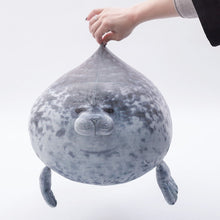 Load image into Gallery viewer, 30cm 40cm 60cm cute seal plush toy lifelike stuffed marine life seal soft doll simulation seal pillow kids toys birthday gift
