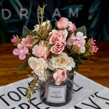 Load image into Gallery viewer, 30cm 7 Color Bouquet Artificial Flowers Peonies Home Accessories Wedding Party Scrapbook Fake Plants DIY Pompons Artificial Rose
