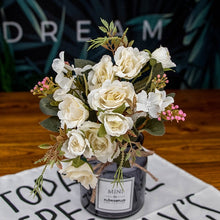 Load image into Gallery viewer, 30cm 7 Color Bouquet Artificial Flowers Peonies Home Accessories Wedding Party Scrapbook Fake Plants DIY Pompons Artificial Rose

