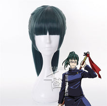 Load image into Gallery viewer, 30cm Anime Jujutsu Kaisen Gojo Satoru Release State Wig Cosplay Wigs Playing Powder Short Silver White Hair Halloween 1:1 Wigs
