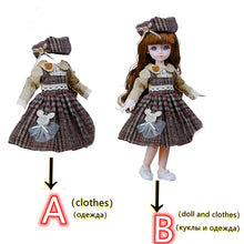 Load image into Gallery viewer, 30cm Doll 1/6 Bjd Doll or Dress Up Clothes Accessories Princess Doll Kids Children's Girl Birthday Gift Toys
