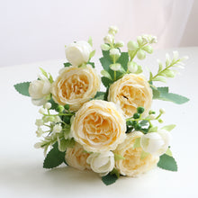 Load image into Gallery viewer, 30cm Rose Pink Silk Peony Artificial Flowers for Home Wedding Decoration
