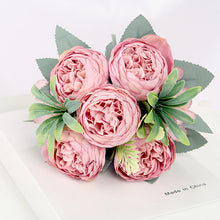 Load image into Gallery viewer, 30cm Rose Silk Peony Artificial Flower Pink DIY Home Living Room Garden Wedding Decoration Fake Flowers for Vase Cheap Bouquet
